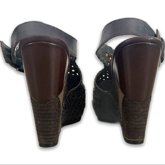 Sam Edelman Women's Kasi Woven Wedge Sandals - Picture 7 of 7